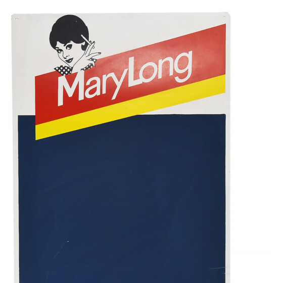 Neckische Wandtafel «Mary Long», 1980er